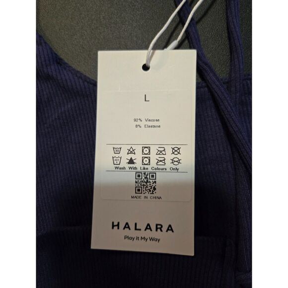 COPY - Halara Women's NWT Navy Everyday Split Strap Bodycon Midi Dress Size Lar… - Picture 9 of 9